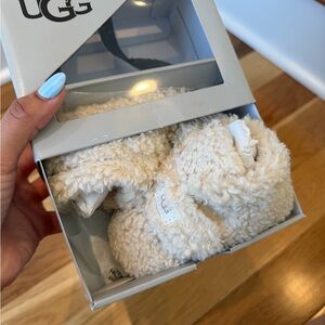 UGG Cozy Cream Baby Booties